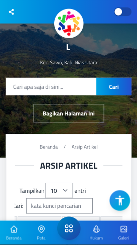 Screenshot fitur 15 Tema Seruit OpenSID